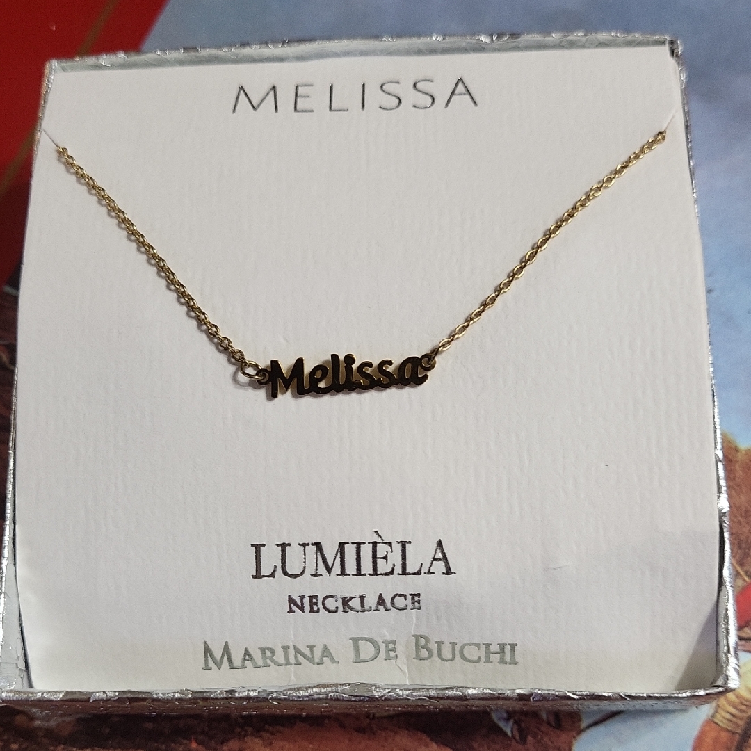 Melissa Gold Necklace By Lumiela